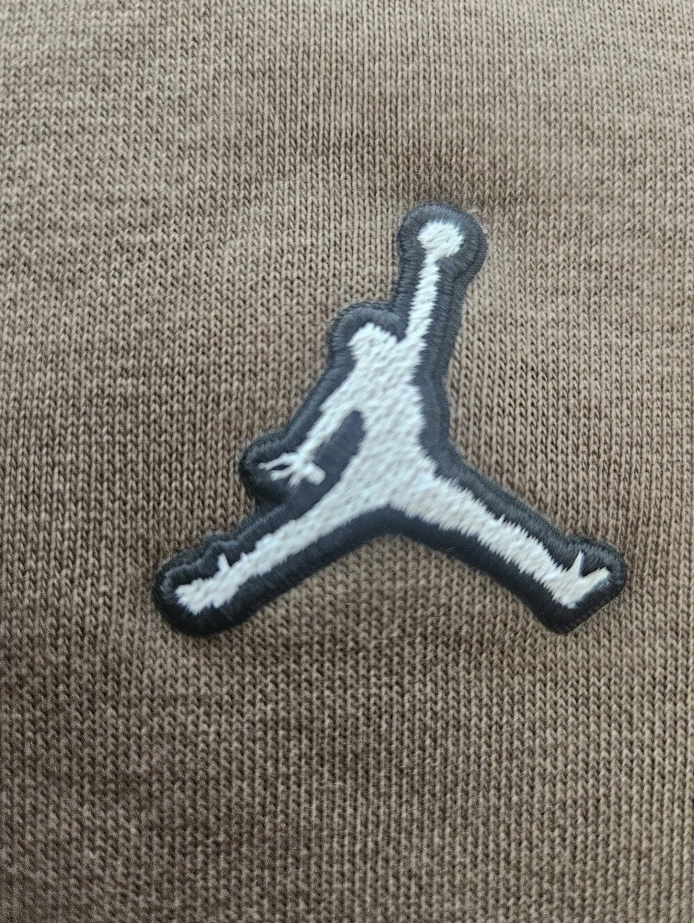 Jordan Mens Essentials Fleece Pullover Olive Brown‎ 3XL Sporty Comfy